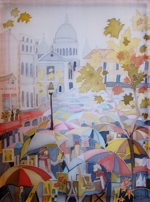 AUTUMN IN MONTMARTRE