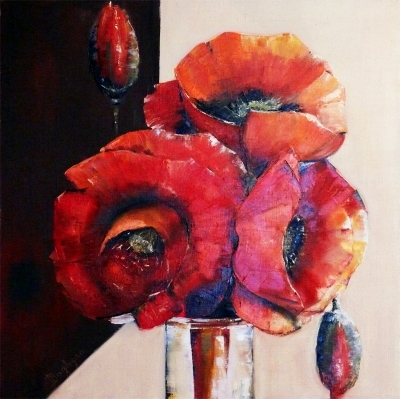 COMPOSITION WITH POPPIES          