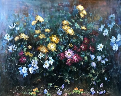 AUTUMN FLOWERS OF OUR GARDEN