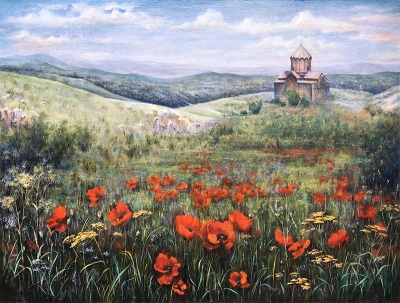 ARMENIAN LANDSCAPES, CHURCH VAHRAMASHEN