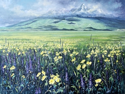 MY SERIES “ARMENIAN LANDSCAPE. ARAGAC”